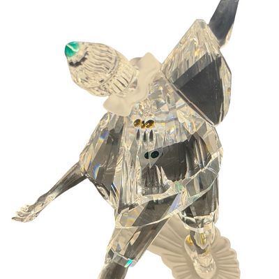 RETIRED Swarovski Crystal 1999 Annual Edition "Masquerade" Pierrot Figurine