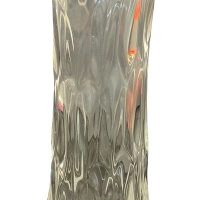 Vintage Fostoria Clear Glass Swung Bud Vase