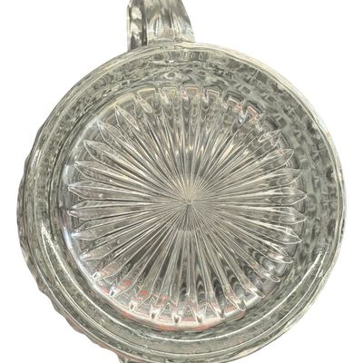 Fostoria Pitcher With Ice Lip
