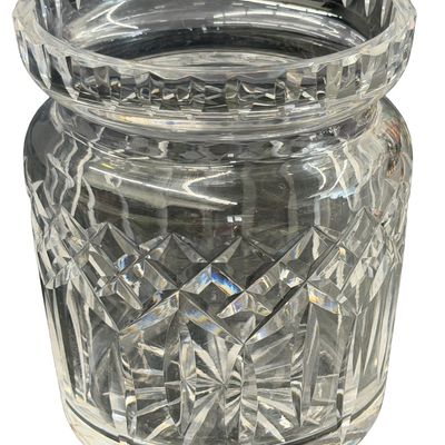 Vintage Waterford Lismore Biscuit Barrel with Lid