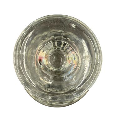 Vintage Indiana Glass Whitehall Colony Flat Clear Glass Footed Juice or Dessert Glasses - Lot of 5