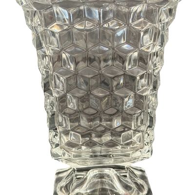 Fostoria Square Footed Flared Vase