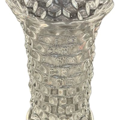Vintage Fostoria American Clear Flared Vase