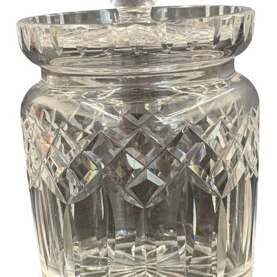 Vintage Waterford Lismore Biscuit Barrel with Lid