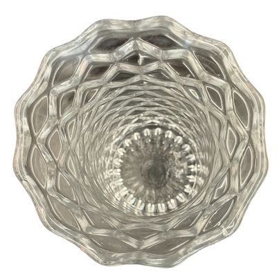 Vintage Fostoria American Clear Flared Vase