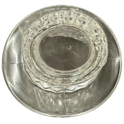 Fostoria American Clear Glass Top Hat - LARGE