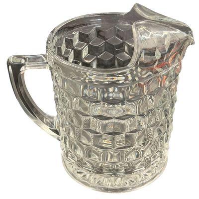 Fostoria Pitcher With Ice Lip
