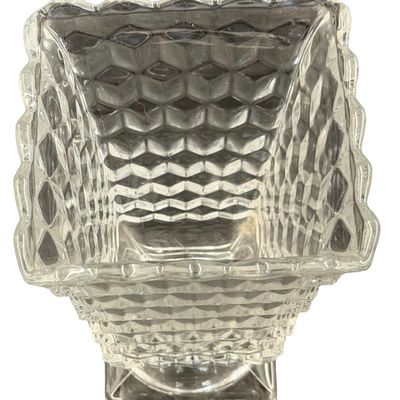 Vintage Fostoria American Footed Vase