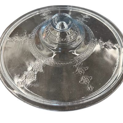 Vintage Anchor Hocking Fire-King "Philbe" Sapphire Blue Round Glass Covered Casserole Dish Sets with Matching Knob Lids - Set of 2