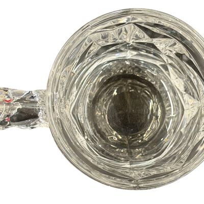 Vintage Tiffany & Co. Rock Cut Crystal Beer Mug