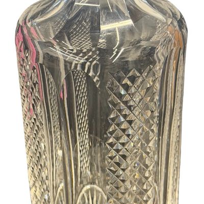 Vintage Waterford Hibernia Pattern Crystal Spirit Decanter in the Hibernia Pattern