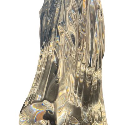 Vintage Waterford Crystal Horse Head Sculpture Designed By Fred Curtis