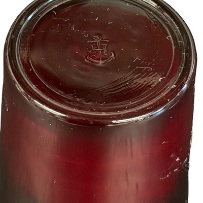Mix Lot of Anchor Hocking's Vintage Royal Ruby Red Glass - Lot of 7 Candle Holders