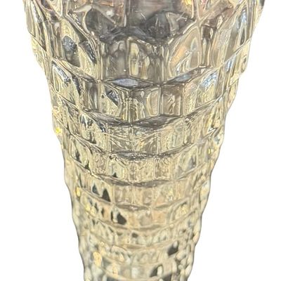 Vintage Fostoria American Clear Cupped Footed Bud Vase
