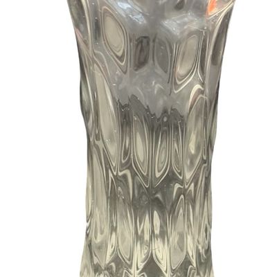 Vintage Fostoria Clear Glass Swung Bud Vase