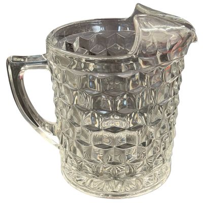 Fostoria Pitcher With Ice Lip