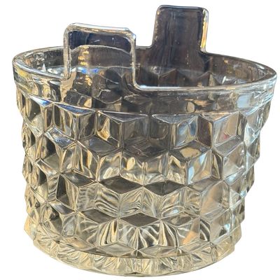 Vintage Fostoria SMALL Ice Bucket With Handle