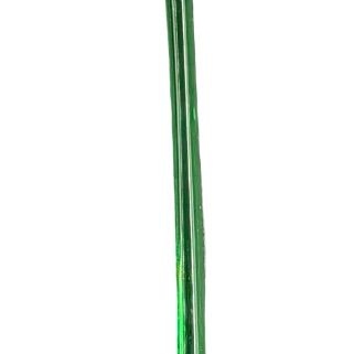 Vintage Hand-Blown Art Glass Handcrafted Yellow Art Glass Daffodil Flower Sculpture 16"