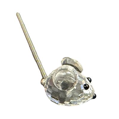RETIRED Vintage Swarovski Silver Crystal Mini Mouse Figurine