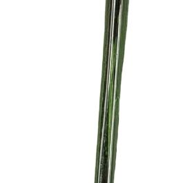 Vintage Murano Style Hand Blown Art Glass Colorful YELLOW Flower & Stem 16” Long