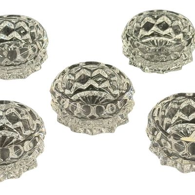 Fostoria Salt Cellar Bundle - Lot of 5