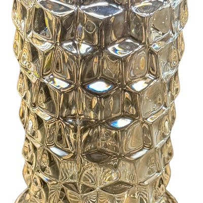 Vintage Fostoria American Clear Pressed Glass Celery Clear Vase