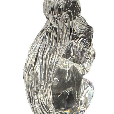 Waterford Crystal Figurine Squirrel Holding a Nut- No Box