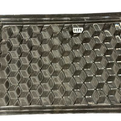 Vintage Fostoria American Clear Rectangular Pressed Glass Tray