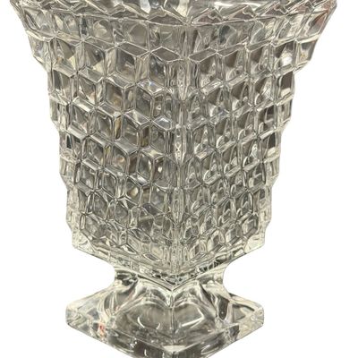 Fostoria Square Footed Flared Vase
