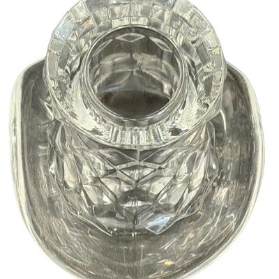 Fostoria American Clear Glass Top Hat - MEDIUM