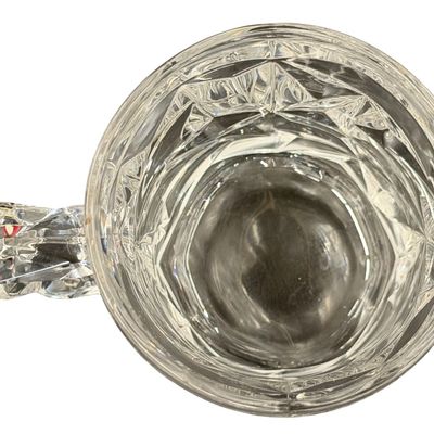 Vintage Tiffany & Co. Rock Cut Crystal Beer Mug