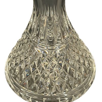 Vintage Waterford Glandore Violet Clear Cut Crystal Bud Vase