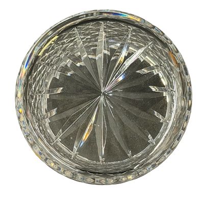 Vintage Waterford Crystal Open Sugar Bowl in the Alana Pattern