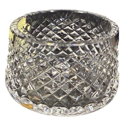 Vintage Waterford Crystal Open Sugar Bowl in the Alana Pattern