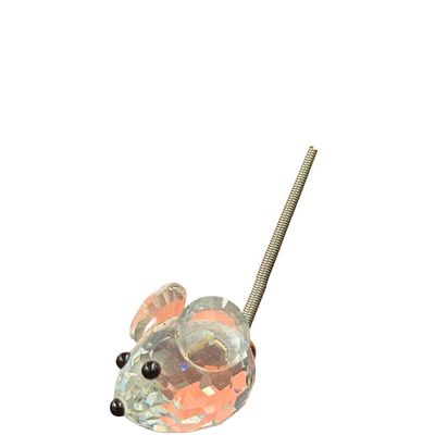 RETIRED Vintage Swarovski Silver Crystal Mini Mouse Figurine