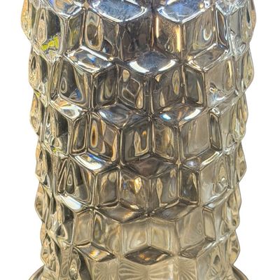 Vintage Fostoria American Tall Round Cylinder Vase