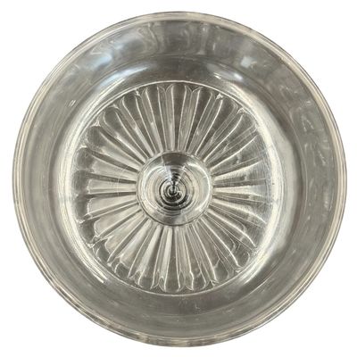 Antique "Gillinder and Sons" Lion Compete Candy Dish