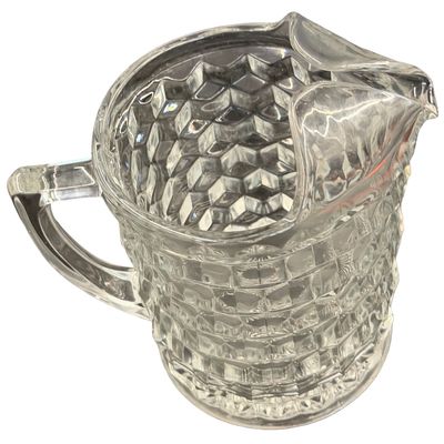 Fostoria Pitcher With Ice Lip