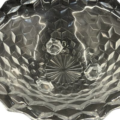 Vintage Fostoria American Clear 3-Toed Footed Bowl