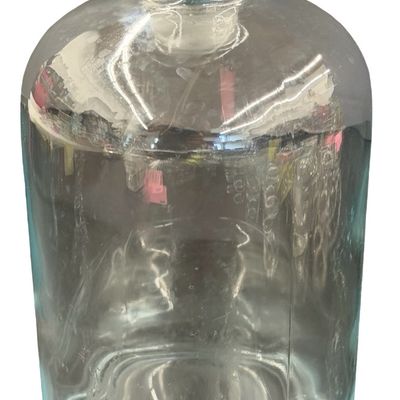 Vintage T.C. Wheaton Glass Company Clear Glass Bottle - Large