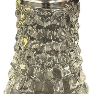 Vintage Fostoria American Clear Pressed Glass Sugar or Cheese Shaker