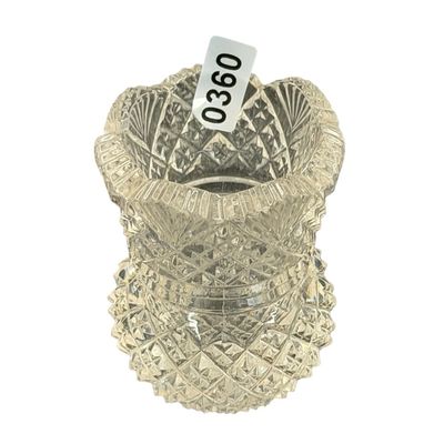 Antique Higgins & Seiter Crystal Toothpick Holder