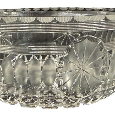 UNIDENTIFIED Checkerboard and Dotted Pattern Similar to ABP Bowl 6”