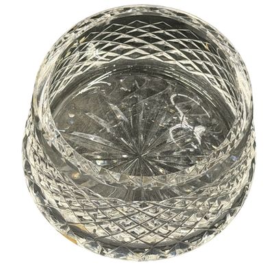 Vintage Waterford Crystal Open Sugar Bowl in the Alana Pattern