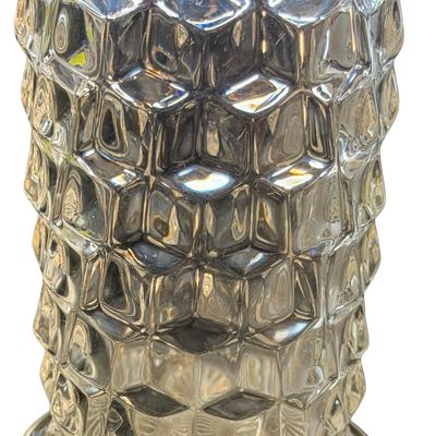 Vintage Fostoria American Tall Round Cylinder Vase