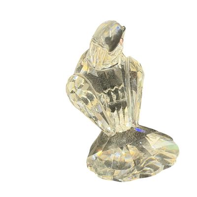 Vintage Swarovski Crystal Dove Paperweight