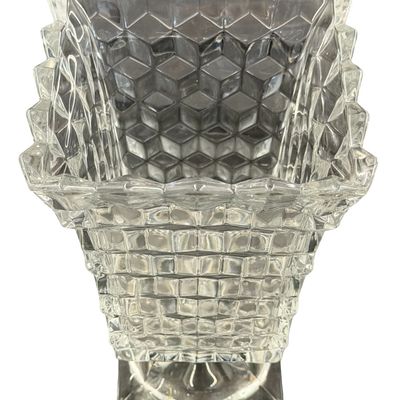 Fostoria Square Footed Flared Vase