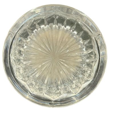 Vintage Fostoria Clear Glass Swung Bud Vase