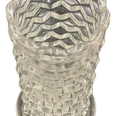 Vintage Fostoria American Straight Sided Cylinder Vase