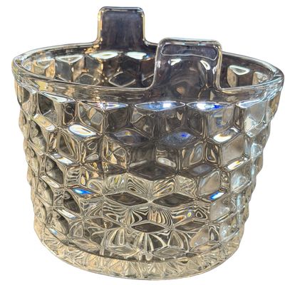 Vintage Fostoria LARGE "Ice Bucket" With Handles